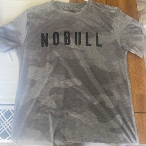 Nobull Grey camo t shirt
